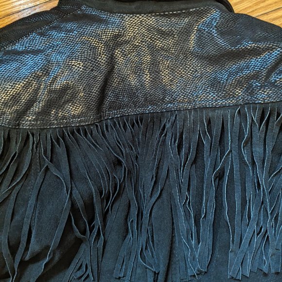 Preview Leathers Vintage Leather Fringe Jacket - Picture 5 of 12